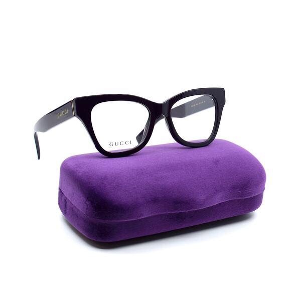 NEW GUCCI GG1133O 002 VIOLET AUTHENTIC EYEGLASSES FRAME - Picture 1 of 15
